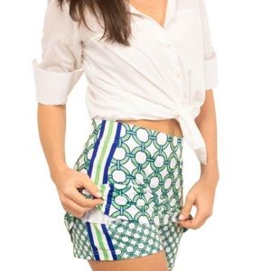 Gretchen Scott Designs Print Jersey Skippy Skort S